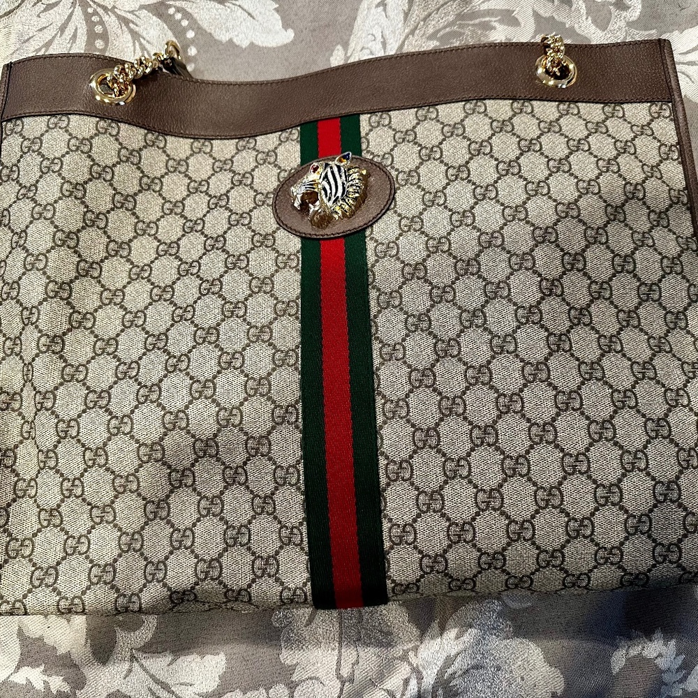 Gucci GG Supreme Rajah Tote